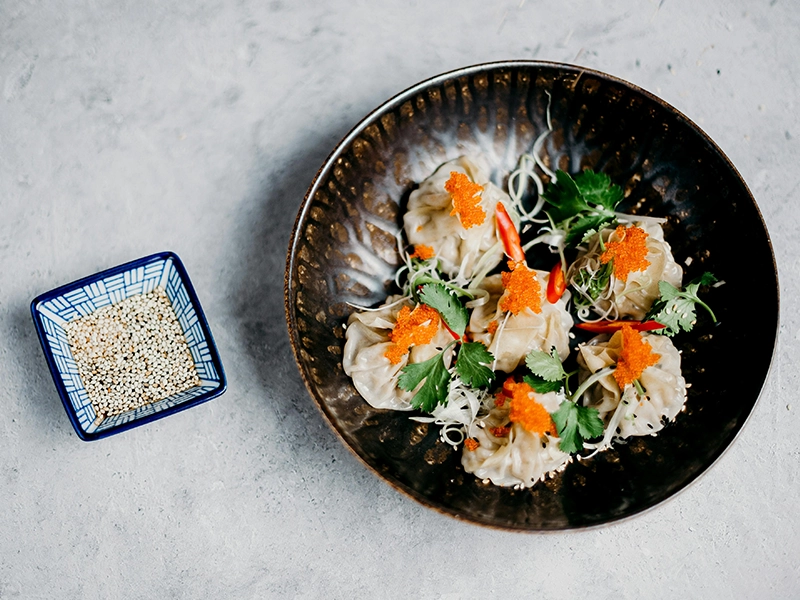 Photo plat culinaire asiatique